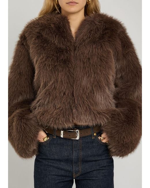 Khaite Brown Benny Suede Belt