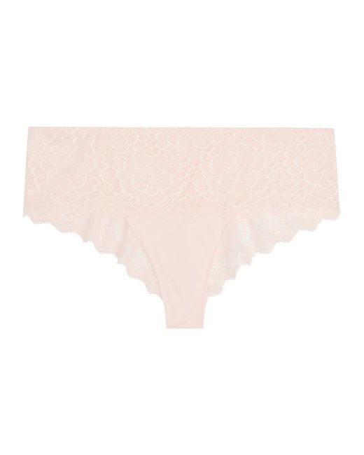 Simone Perele Natural Caresse Lace Shorty Briefs