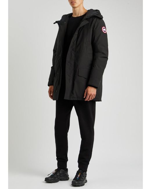 Canada Goose Black Langford Arctic-tech Parka for men