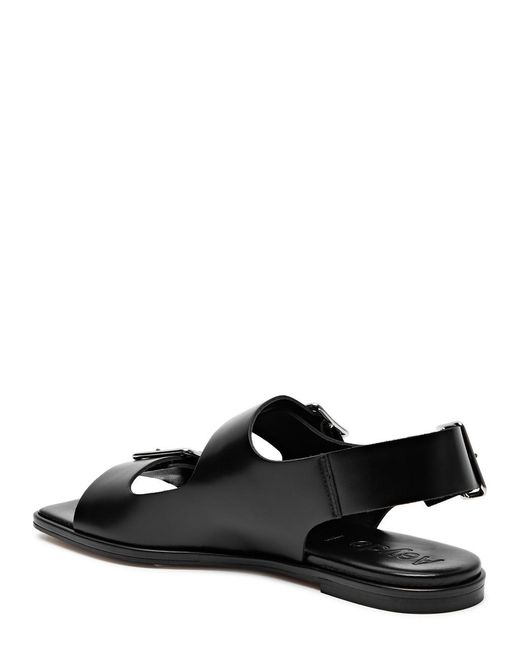 Aeyde Black Tekla Leather Sandals