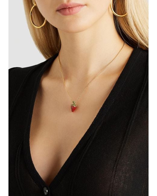 Vivienne westwood strawberry necklace deals
