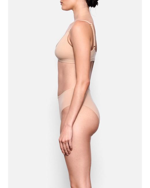 Skims Natural Stretch-Jersey Briefs
