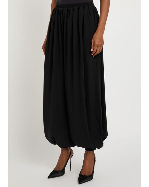 Ronny Kobo Black Dickens Crepe Trousers