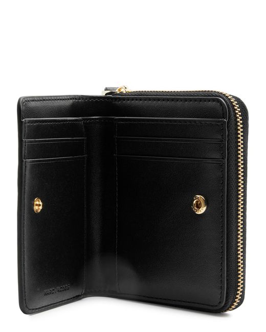 Marc Jacobs Black The Wallet Mini Leather Wallet