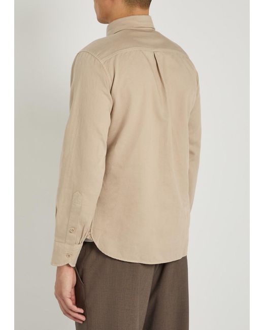 Tom Ford Natural Cotton And Linen-Blend Shirt for men