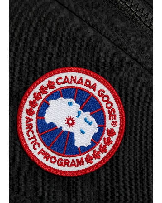 Canada Goose Black Logo Nylon Belt Bag