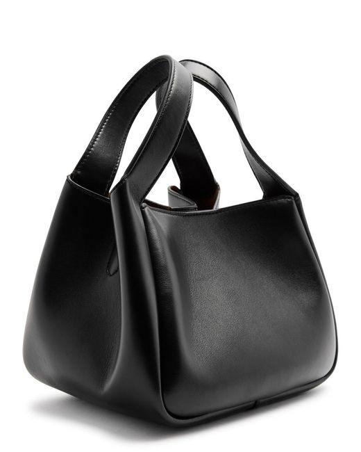 Stella McCartney Black Stella Logo Faux Leather Cross-body Bag