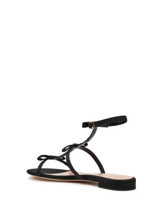 Gianvito Rossi Natural Malou Woven Sandals