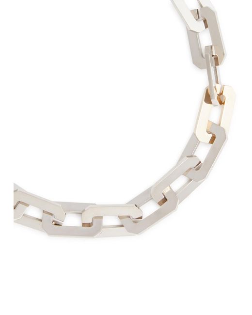 Rosantica White Paloma Two-tone Chain Necklace