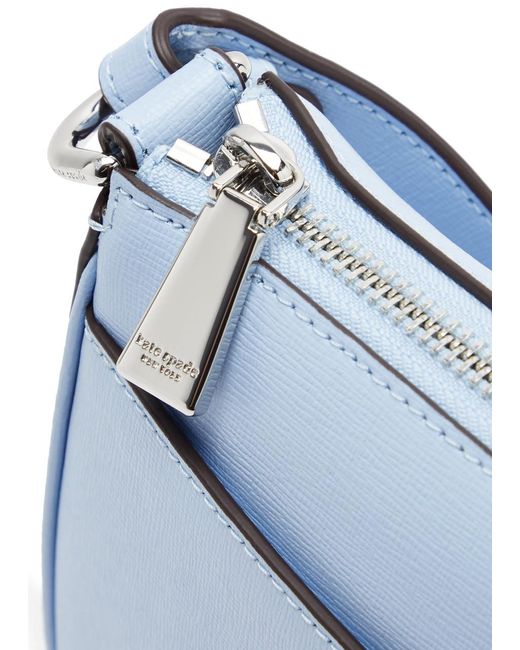 Kate Spade Blue Bleecker Small Leather Cross-body Bag