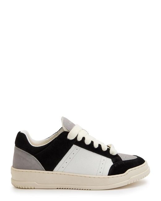 NUMERIS Black Arena Alaska Nubuck Sneakers for men