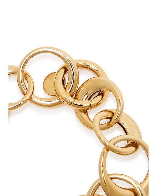 LIE STUDIO Metallic The Laura 18Kt-Plated Bracelet