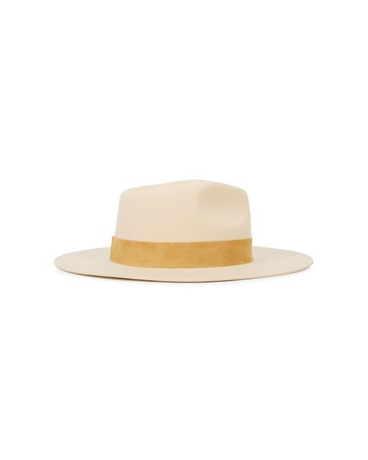 Lack of Color Natural The Mirage Wool Felt Fedora
