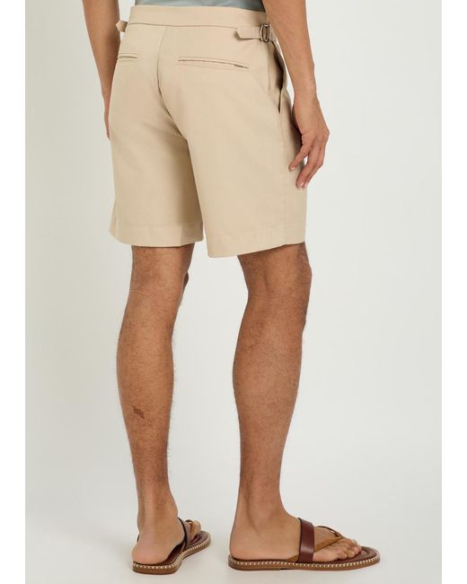 Raith Natural Jasper Twill Chino Shorts for men