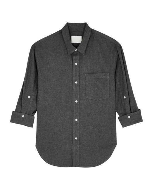 Citizens of Humanity Gray Kayla Flannel Shirt for men