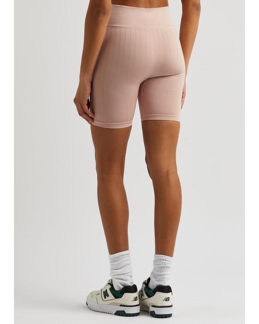 Prism Natural Fluid Ribbed Stretch-jersey Cycling Shorts