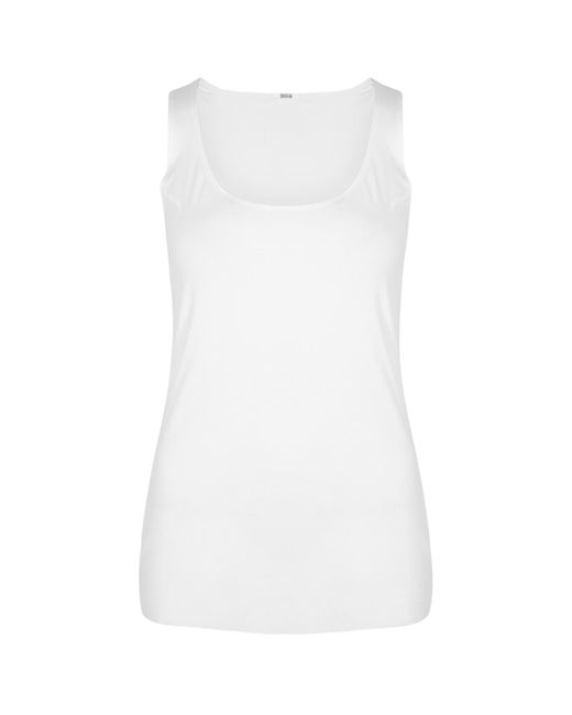Wolford White Pure Seamless Stretch-Jersey Top