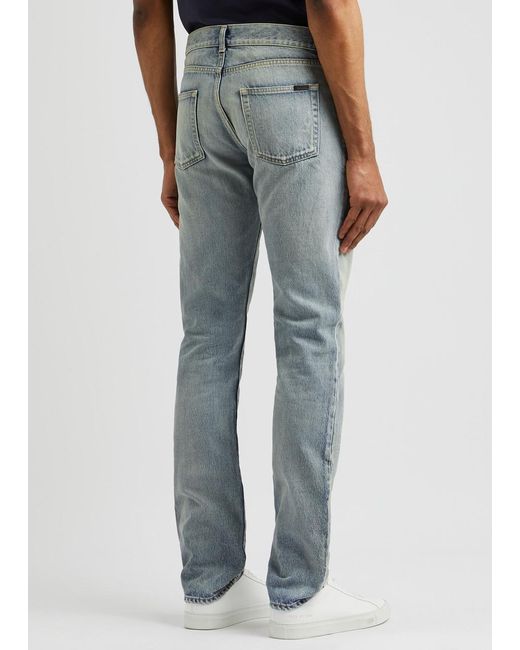 Saint Laurent Blue Slim-leg Jeans for men