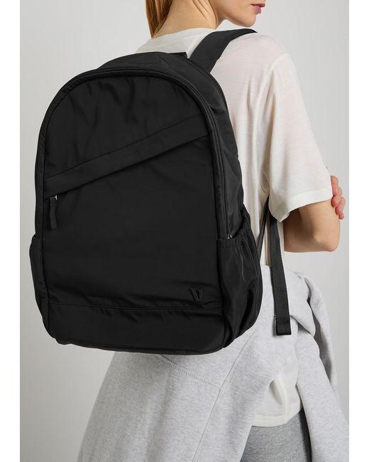 vuori Black Wanderer Taffeta Backpack