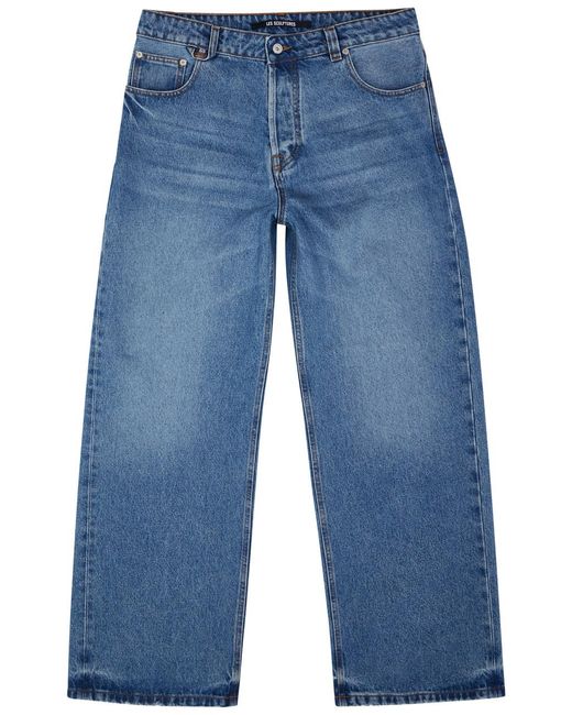 Jacquemus Blue Le De Nimes Wide-leg Jeans for men