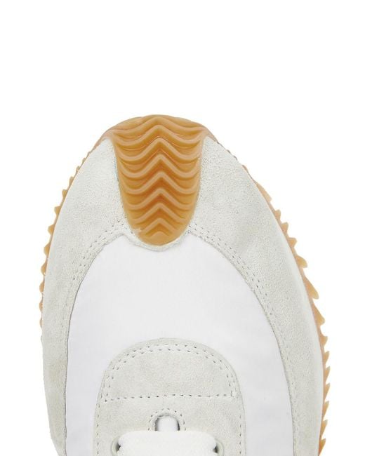 Loewe White Flow Runner Panelled Sneakers