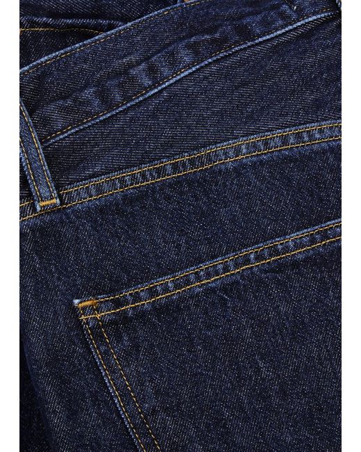 Agolde Blue 90's Pinch Waist Straight-leg Jeans