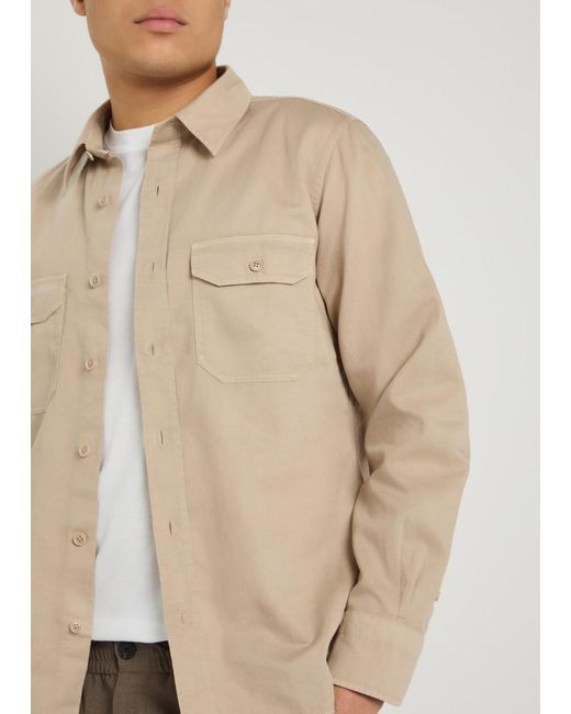 Tom Ford Natural Cotton And Linen-Blend Shirt for men