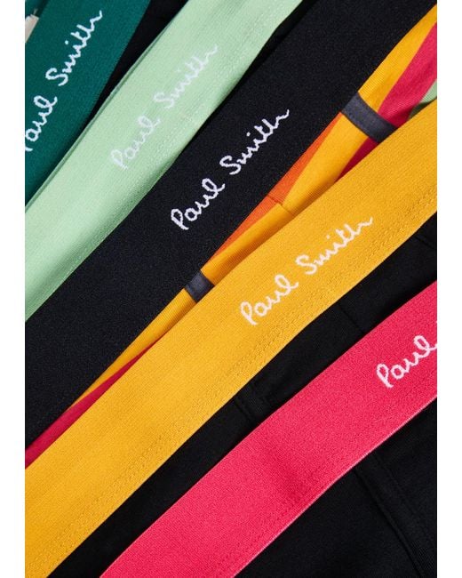 Paul Smith Black Stretch-Cotton Trunks for men
