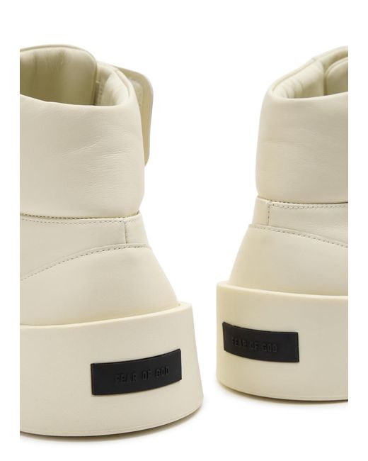 Fear Of God Natural Aerobic High Leather High-top Sneakers for men