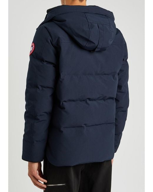 Canada Goose Blue Macmillan Quilted Arctic-tech Parka for men