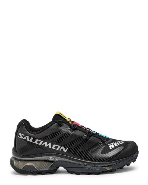 Salomon Black Xt-4 Og Panelled Mesh Sneakers for men