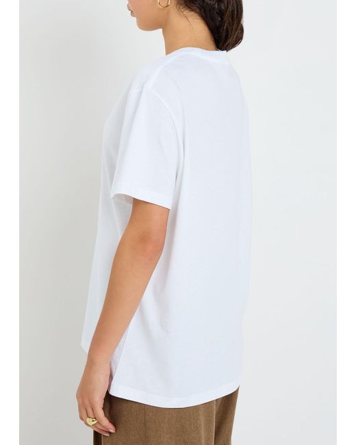Wardrobe NYC White Cotton T-Shirt
