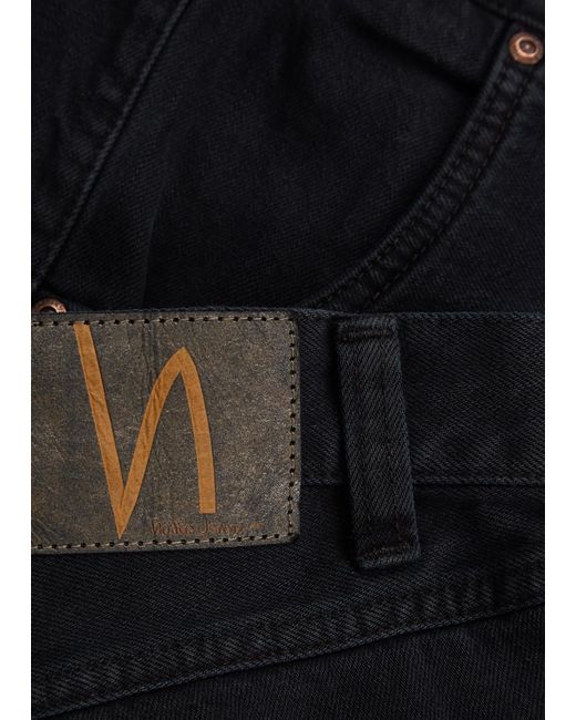 Nudie Jeans Blue Gritty Jackson Straight-Leg Jeans, Jeans, Faded for men