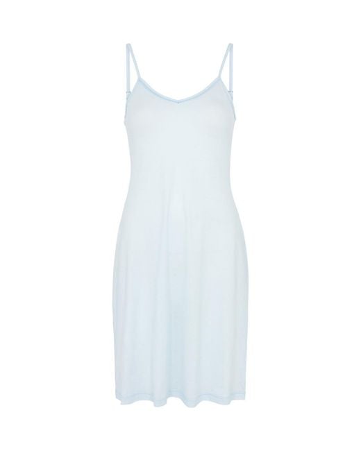 Hanro White Ultralite Cotton Night Dress