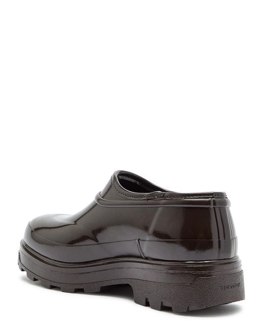 Kassl Brown Beth Glossed Rubber Boots