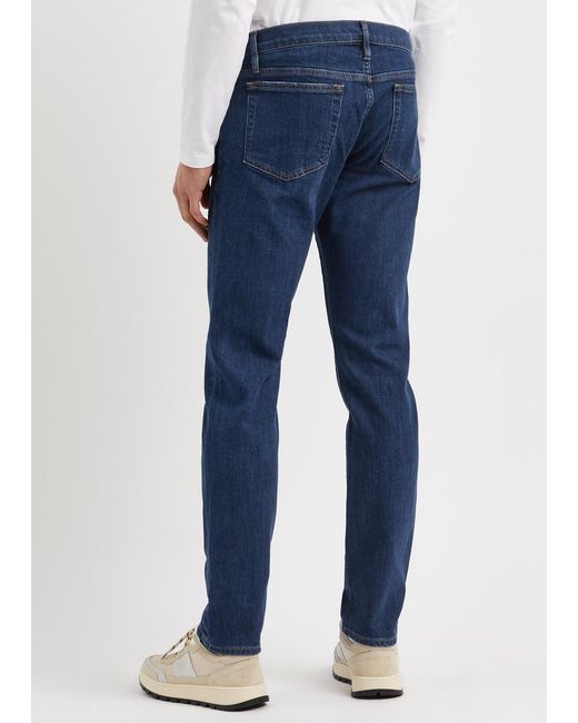 FRAME Blue L'homme Slim-leg Jeans for men