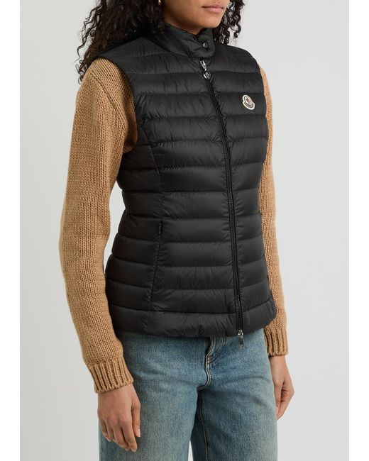 Moncler Igens Quilted Shell Gilet in Black Lyst UK
