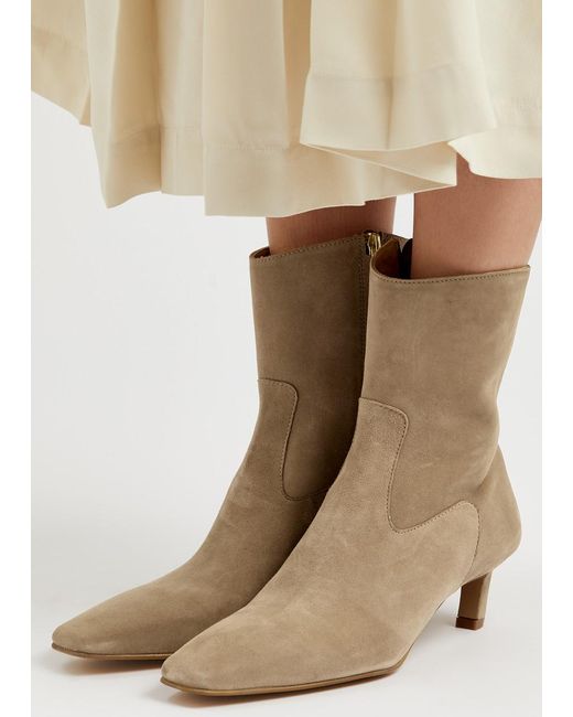Alohas Brown Nash 50 Suede Ankle Boots