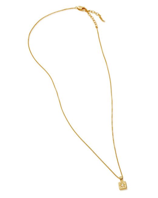 Missoma Metallic Star Ridge Mini 18kt Vermeil Necklace