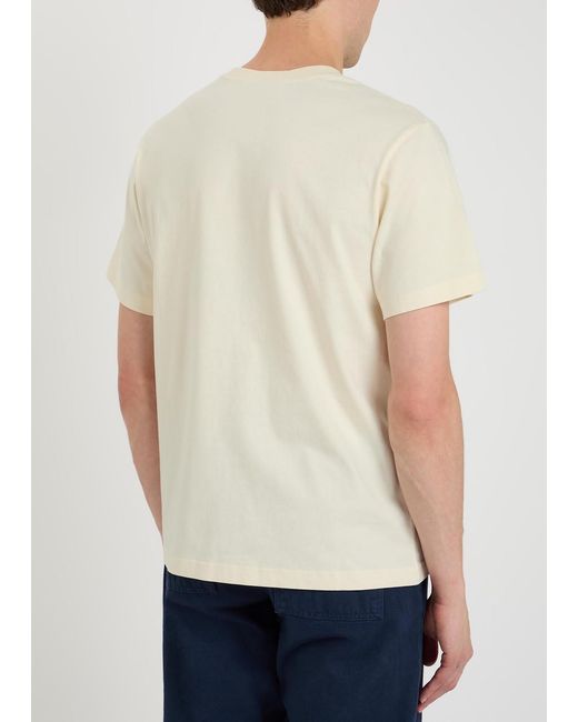 Forét Natural Printed Cotton T-Shirt for men