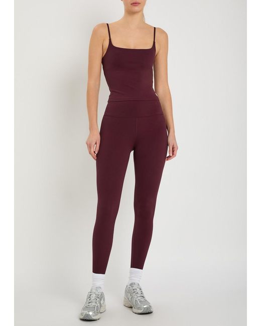 vuori Red Allthefeels Stretch-Jersey Leggings