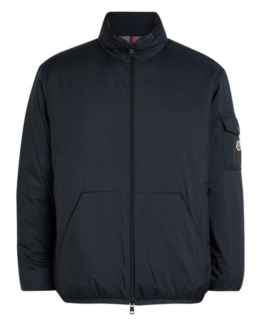 Moncler Blue Breezes Padded Shell Jacket for men