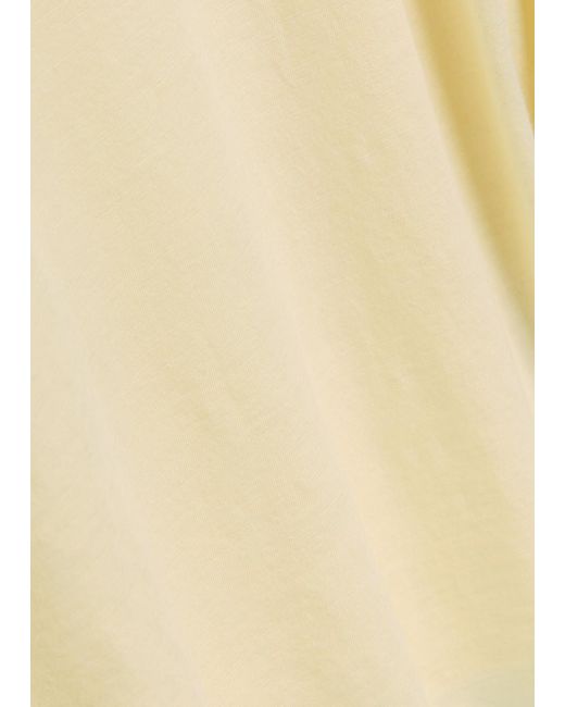 American Vintage Natural Jacksonville Slubbed Cotton-Blend Top