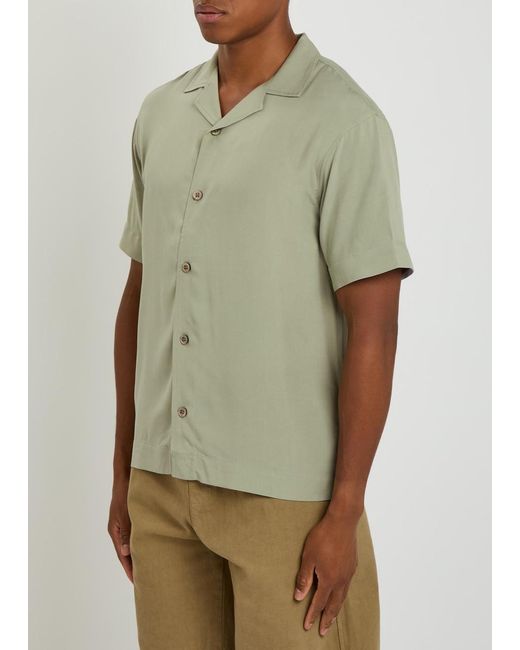 CHE Green Valbonne Woven Shirt for men