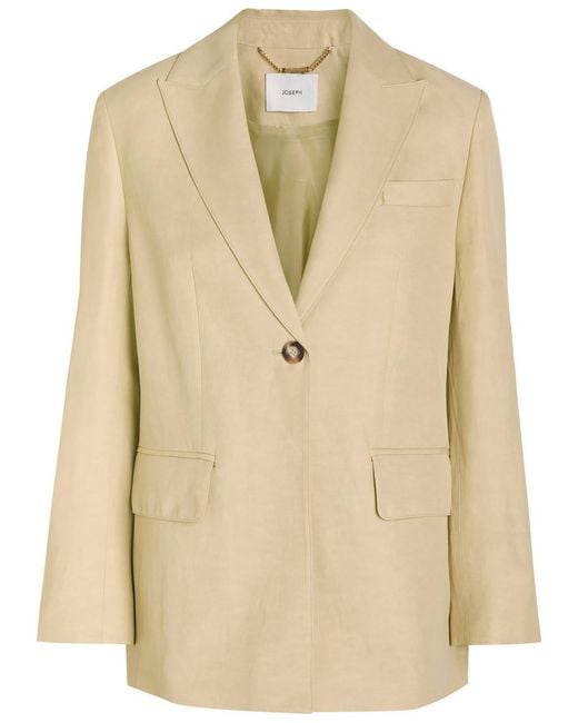 Joseph Natural Rochd Woven Blazer