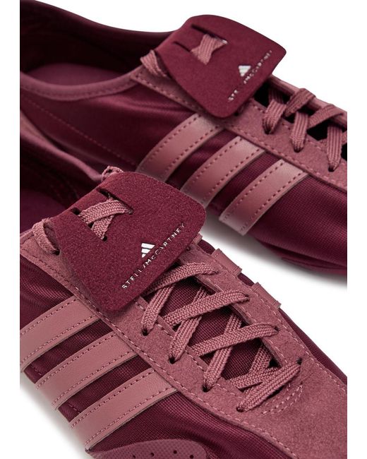 Stella McCartney Purple Adidas X Sportswear 76 Panelled Woven Trainers