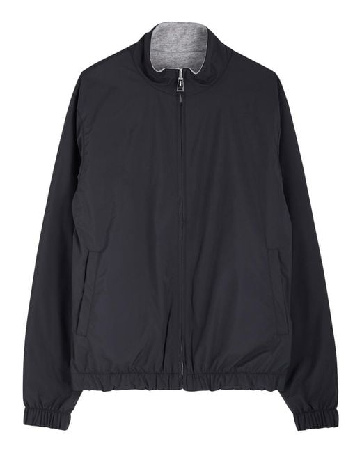 Aurélien Black Resort Reversible Shell Jacket for men