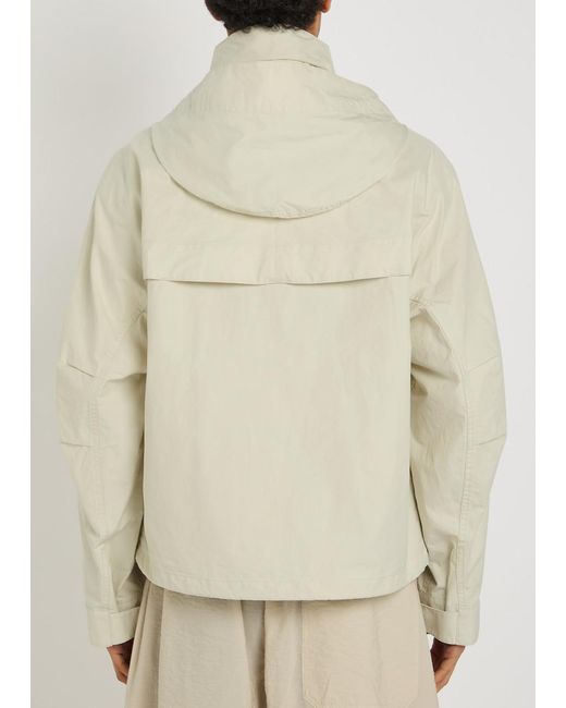 Lemaire Natural High-Neck Cotton Parka Jacket for men