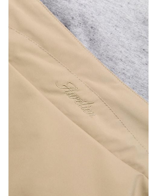 Aurélien Natural Quilted Reversible Shell Gilet for men