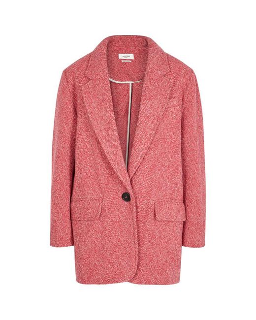 Étoile Isabel Marant Floyd Pink Tweed Jacket
